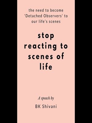 cover image of Stop Reacting to Scenes of Life